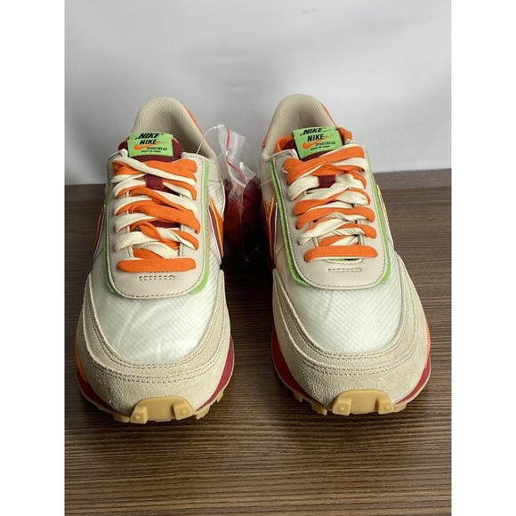 Nike LD Waffle X Clot X Sacai Net Orange Blaze 2021 DH1347-100 Mens Size 10 NIB main image 8